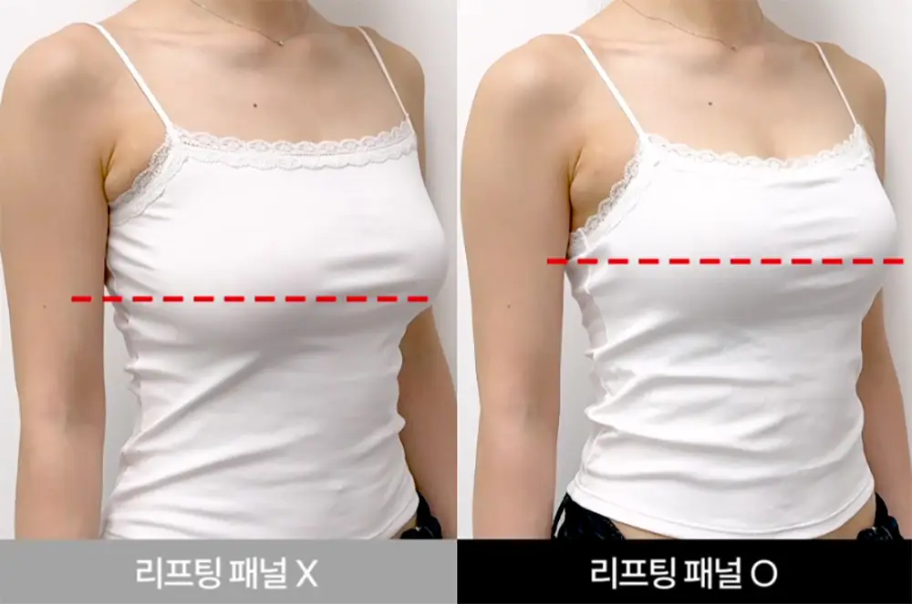 [컴포트랩] 에르고핏 에어코튼 일자넥 캐미탑 2colors / 8Size 상세페이지 3